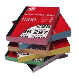 1 pcs - Pukka Pads Raffle Ticket Label Sheet