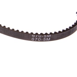 1 pcs - RS PRO Timing Belt, 134 Teeth, 670mm Length, 9mm Width