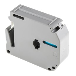 1 pcs - Brother Black on White Label Printer Tape, 8 m Length, 12 mm Width