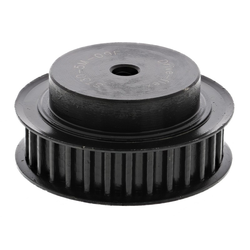 1 pcs - RS PRO Timing Belt Pulley, Steel 9mm Belt Width x 5mm Pitch, 30 Tooth