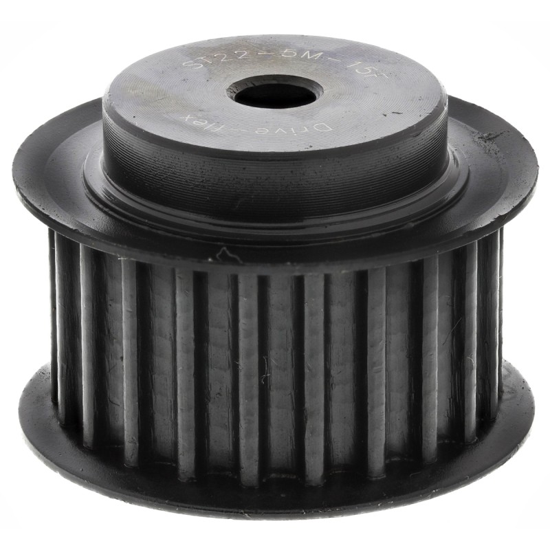 1 pcs - RS PRO Timing Belt Pulley, Steel 15mm Belt Width x 5mm Pitch, 22 Tooth