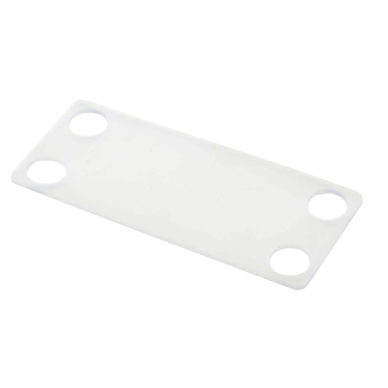 1 Bag of 100 - HellermannTyton IT Cable Tie Cable Markers, Natural, Pre-printed '-0'