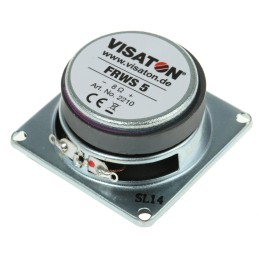 1 pcs - Visaton 50mm dia 4W nom Full Range Speaker Driver, 8Ω, 150 Hz - 20 kHz