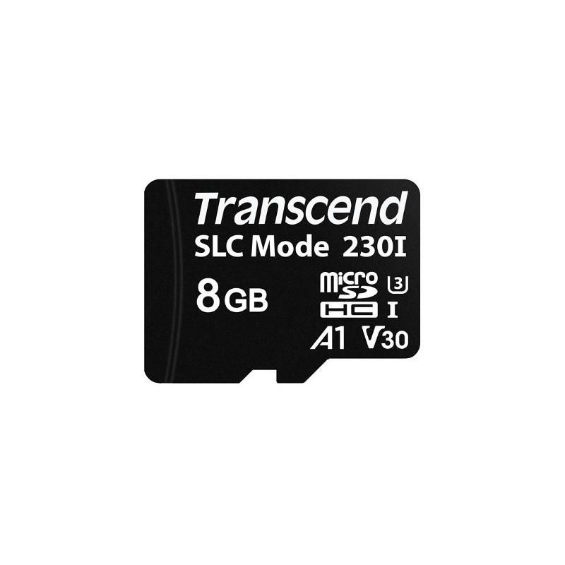 1 pcs - Transcend 8 GB MicroSDHC Micro SD Card, A1, U3, V30