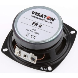 1 pcs - Visaton 80mm dia 10W nom Full Range Speaker Driver, 8Ω, 130 Hz - 20 kHz