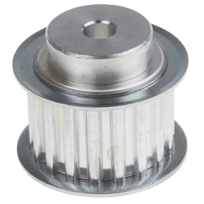 1 pcs - RS PRO Timing Belt Pulley, Aluminium 16mm Belt Width x 5mm Pitch, 18 Tooth