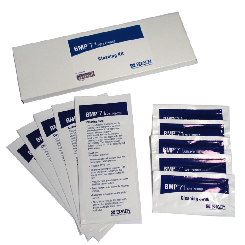 1 pcs - Brady Printer Cleaning Kit