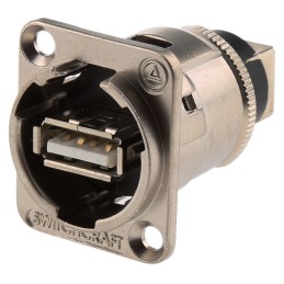 1 pcs - Switchcraft USB A Female to USB B Adapter