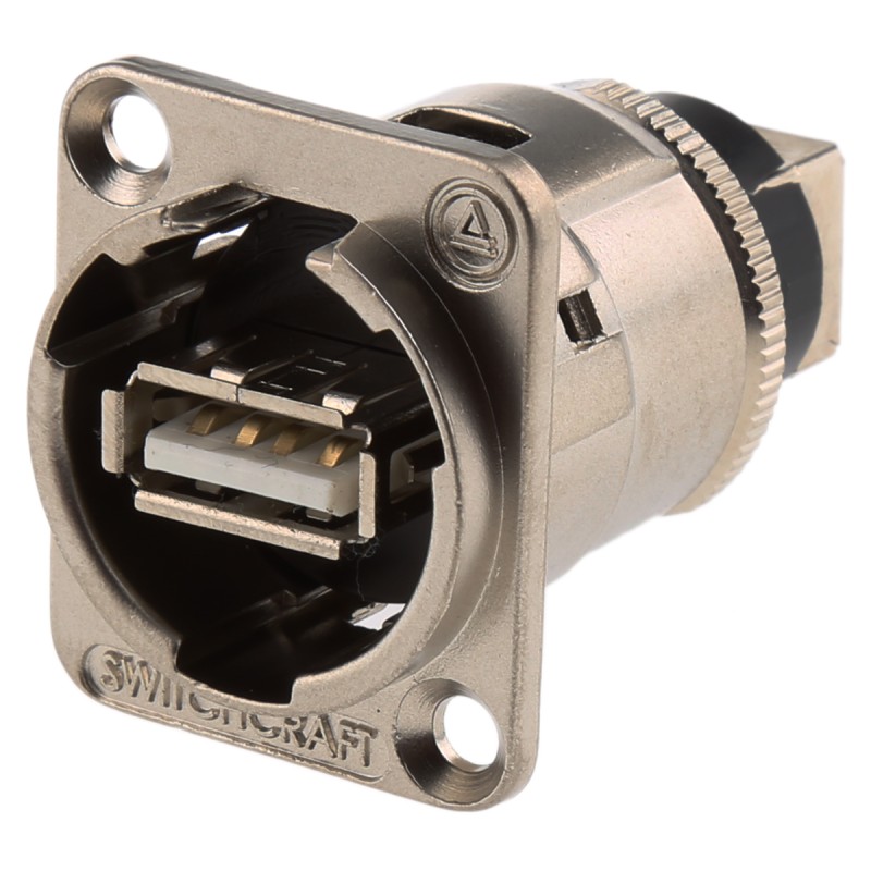 1 pcs - Switchcraft USB A Female to USB B Adapter