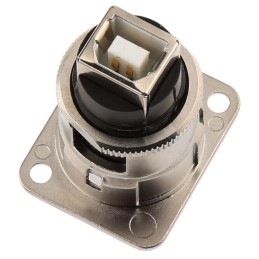 1 pcs - Switchcraft USB A Female to USB B Adapter