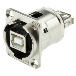 1 pcs - Switchcraft USB A Female to USB B Female Adapter