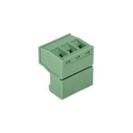 5 pcs - Phoenix Contact 5.08mm Pitch 3 Way Pluggable Terminal Block, Inverted Plug, Cable Mount, Screw Termination