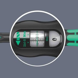 1 pcs - Wera C1 Click Torque Wrench, 10 - 50Nm, 1/2 in Drive, Square Drive - RS Calibrated