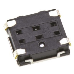 10 pcs - White Push Plate Tactile Switch, SPST 20 mA 3.1mm