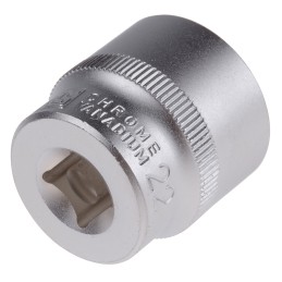 1 pcs - RS PRO 3/8 in Drive 22mm Standard Socket, 12 point