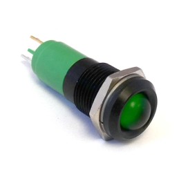 1 pcs - CML Innovative Technologies Panel Mount Indicator, 14mm Mounting Hole Size, Solder Tab Termination, IP67