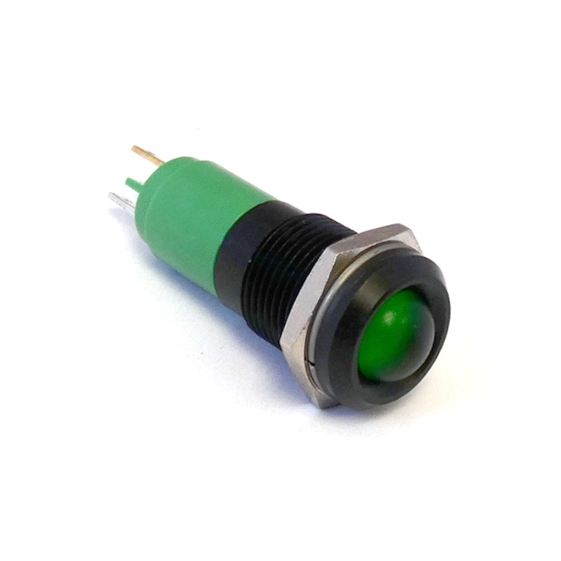 1 pcs - CML Innovative Technologies Panel Mount Indicator, 14mm Mounting Hole Size, Solder Tab Termination, IP67