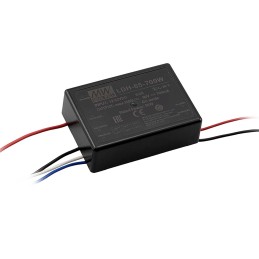 1 pcs - MEAN WELL LED Driver, 80V Output, 65W Output, 1.4A Output, Constant Current Dimmable