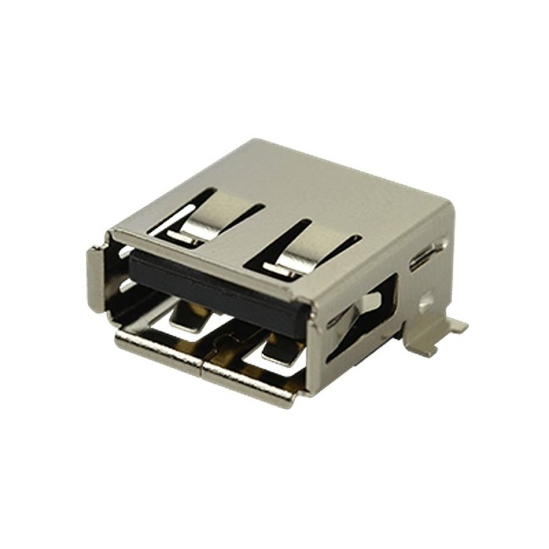 5 pcs - CUI Devices Horizontal, SMT Type Standard A Type 2 USB Connector