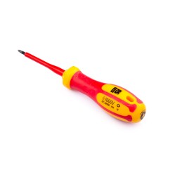 1 pcs - RS PRO Pozidriv Insulated Screwdriver, PZ0 Tip, 60 mm Blade, VDE/1000V, 150 mm Overall