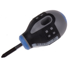 1 pcs - Bahco Pozidriv Screwdriver, PZ1 Tip, 25 mm Blade, 83 mm Overall