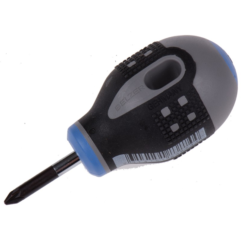 1 pcs - Bahco Pozidriv Screwdriver, PZ1 Tip, 25 mm Blade, 83 mm Overall