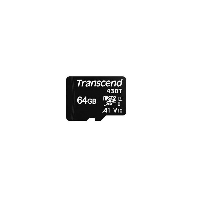 1 pcs - Transcend 64 GB MicroSDXC Micro SD Card, A1, U1, V10