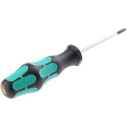 1 pcs - Wera Tamperproof Torx Screwdriver, T15 Tip, 80 mm Blade