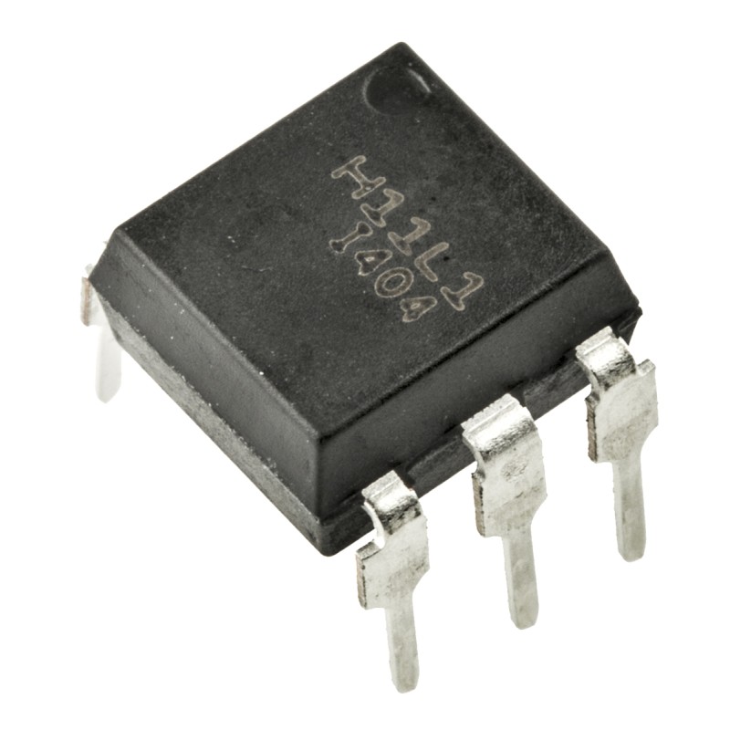 10 pcs - Isocom, H11L1 Transistor Output Optocoupler, Through Hole, 6-Pin DIP