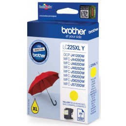1 pcs - Brother LC225XL Yellow Ink Cartridge