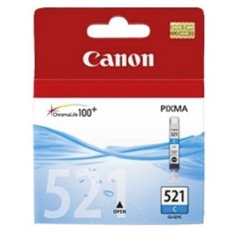 1 pcs - Canon CLI-521C Cyan Ink Cartridge