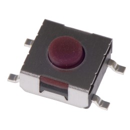 10 pcs - Brown Button Tactile Switch 50 mA @ 12 V dc