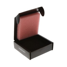 1 pcs : Conductive Containers, Inc. IC5025 - Card Carrier Shipping 2.75' L x 2.75' W x 0.94' H (69.9mm x 69.9mm x 23.8mm)