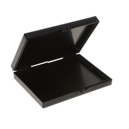 1 pcs : Conductive Containers, Inc. 2535 - Box Storage 3.50' L x 2.56' W x 0.50' H (88.9mm x 65.0mm x 12.7mm)