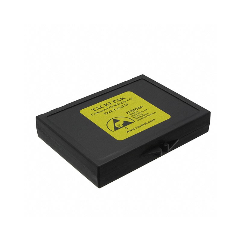 1 pcs : Conductive Containers, Inc. TP2535 - Box Storage Plastic 2.56' L x 3.50' W x 0.50' H (65.1mm x 88.9mm x 12.7mm)