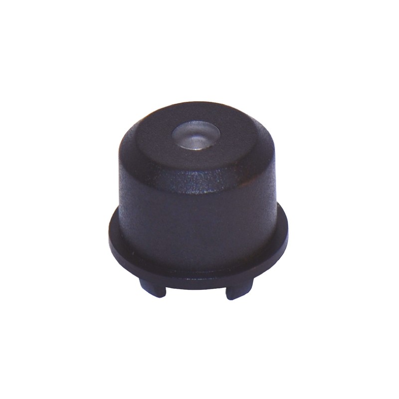 10 pcs - MEC Black Tactile Switch Cap for 5G Series, 1ES091