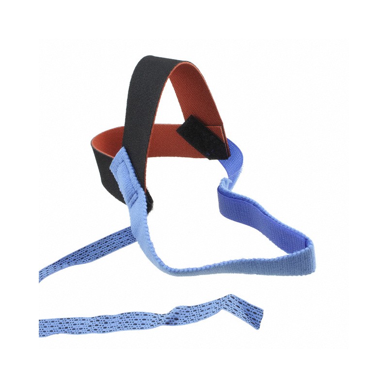 1 pcs : Desco 17202 - Heel Strap One Size 2 MOhms Black, Blue