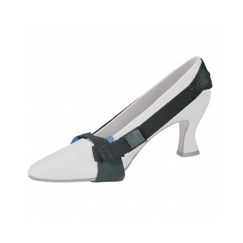 1 pcs : Desco 17222 - Heel Strap (Toe Coverage) One Size 1 MOhms Black, Blue