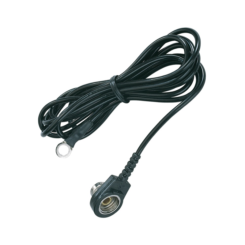 1 pcs : Desco 13268 - Cord (For Mats) 10' (3.05m) 1 MOhms Black