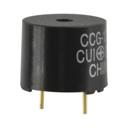 1 pcs : CCG-1206 - Buzzers Transducer, Externally Driven Magnetic 5 V 50mA 2.4kHz 85dB @ 5V, 10cm Through Hole PC Pins