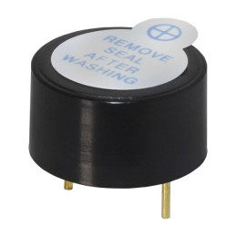 1 pcs : CPI-1375-80T - Buzzers Indicator, Internally Driven Piezo 12 V 7mA 4kHz 80dB @ 12V, 10cm Through Hole PC Pins