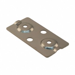 1 pcs : 5227 - Battery Contact Solid (Positive) Multiple 2 Cell