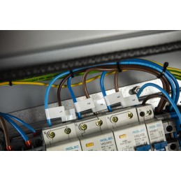 1 pcs - Brother Black on Yellow Label Printer Tape, 8 m Length, 6 mm Width