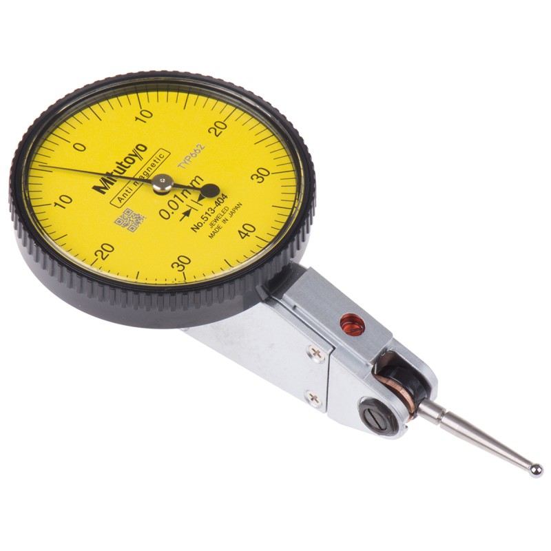 1 pcs - Mitutoyo 513-908-10E Metric DTI Gauge, +0.8mm Max. Measurement, 0.01 mm Resolution, 8 μm Accuracy