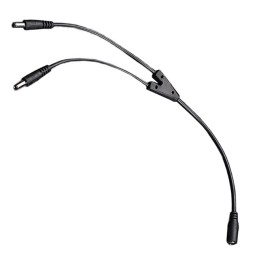 1 pcs : 1351 - Cable Assembly 2.1mm ID, 5.5mm OD Jack to Plug (2) Round 0.98' (300.00mm)