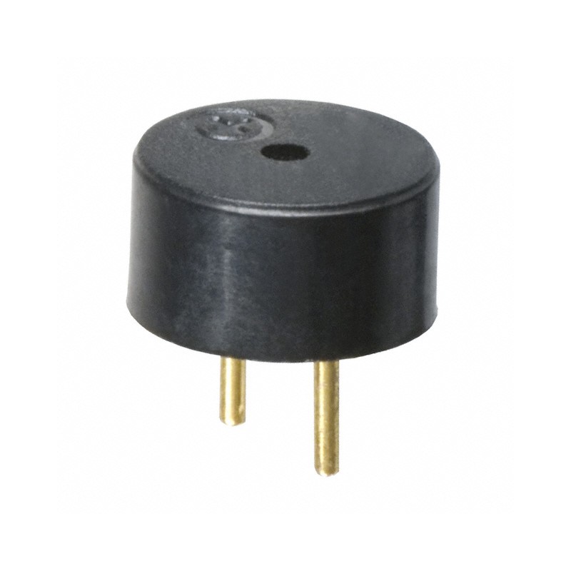 1 pcs : CC-0601 - Buzzers Transducer, Externally Driven Magnetic 1.5 V 80mA 3kHz 70dB @ 1.5V, 10cm Through Hole PC Pins