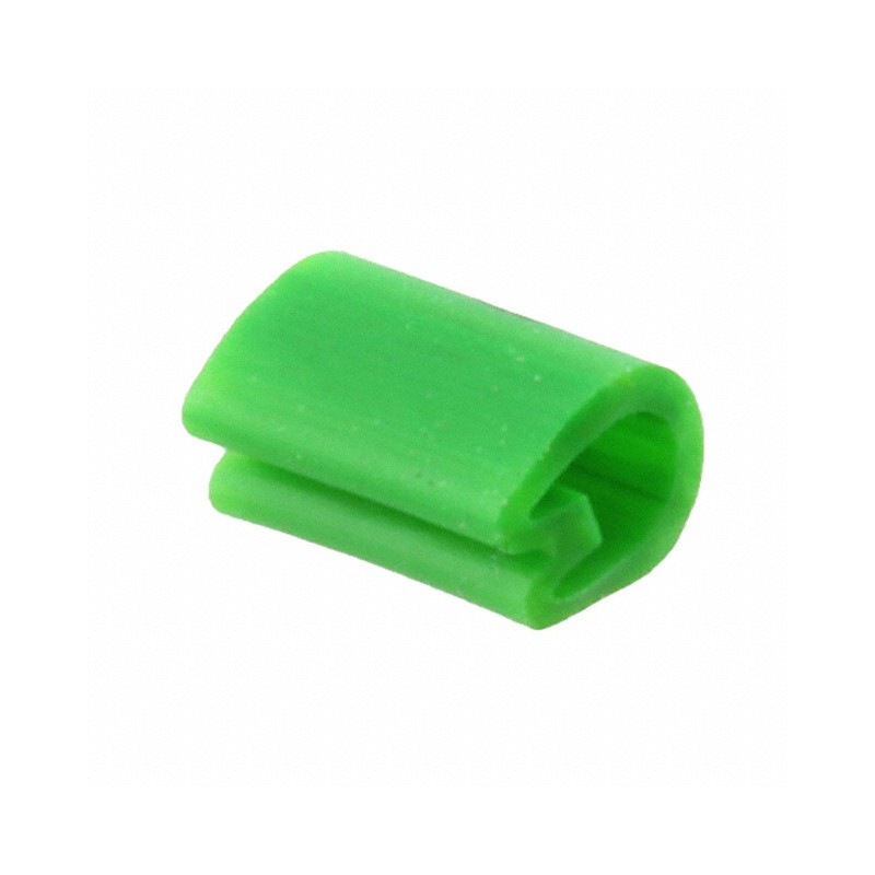 1 pcs : EC0036-000 - WIRE MARKER PUSH ON 4.5MM GREEN