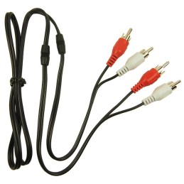 1 pcs : FCR683670 - Cable Phono (RCA) Plug (2) To Phono (RCA) Plug (2) 4.1' (1.25m)