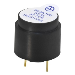 1 pcs : CMT-1614-85T - Buzzers Transducer, Externally Driven Magnetic 12 V 40mA 2.048kHz 85dB @ 12V, 10cm Through Hole PC Pins