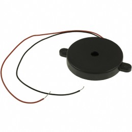 1 pcs : CEP-1126 - Buzzers Transducer, Externally Driven Piezo 10 V 10mA 92dB @ 10V, 10cm Panel Mount, Flange Wire Leads